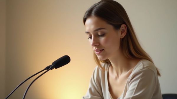 La vraie puissance d'une voix off femme : bien plus que de l'enregistrement