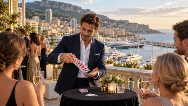 Top 5 magiciens incontournables pour votre événement à Monaco 2026